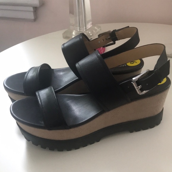 MICHAEL Michael Kors Shoes - Michael Kors Platform Sandals. Black. Size 9